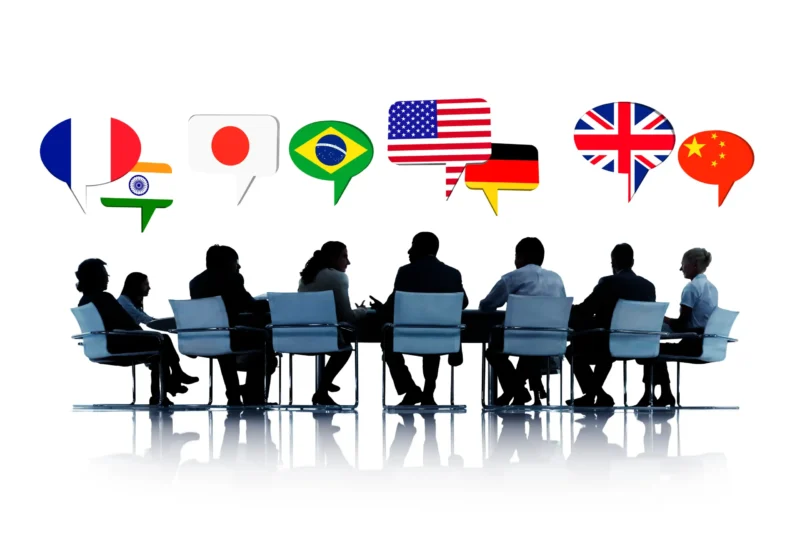 silhouette-people-meeting-talking-about-different-countries