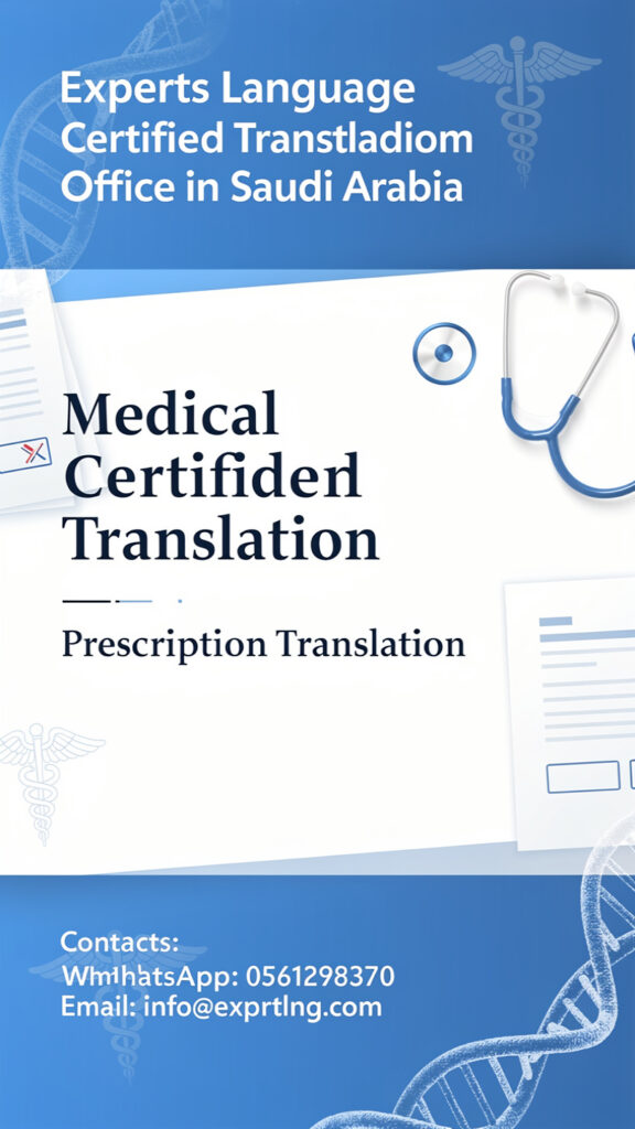 Medical Certified Translation Services